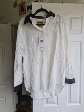 Brand New Debbie Harry X Wildfang Long Sleeve Button Up